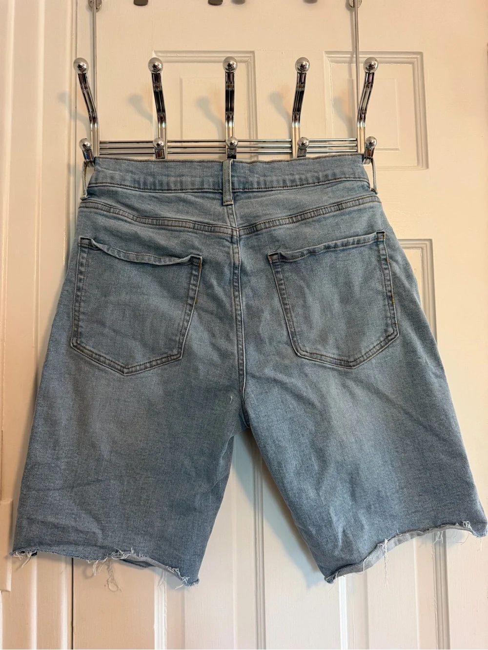 Quince Warren Stretch Denim Shorts - Cotton - Men's Size 32